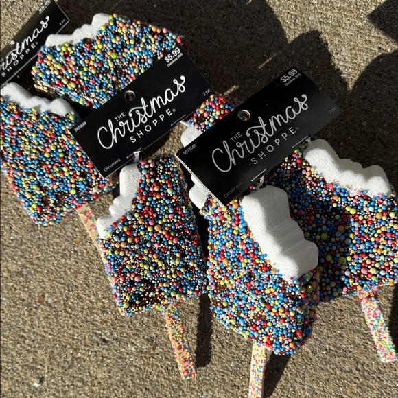 Ice Cream Ornaments (6) - NWT - Picture 2 of 16